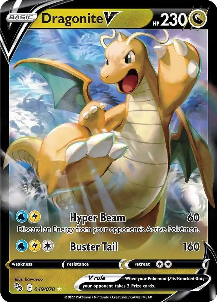 Dragonite V, Pokémon GO 049/78