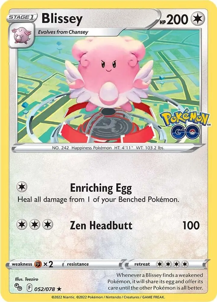 Blissey, Pokémon GO 052/78