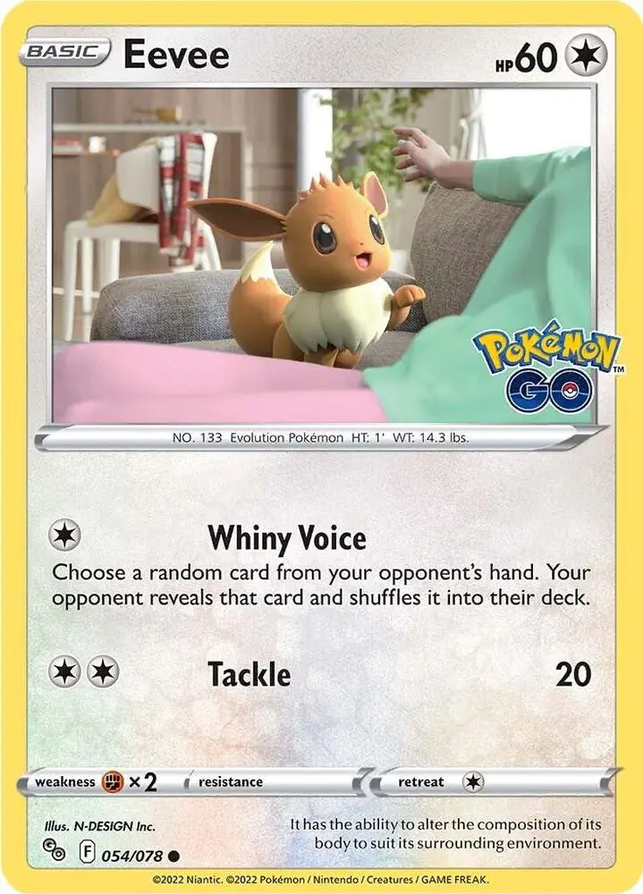 Eevee, Pokémon GO 054/78