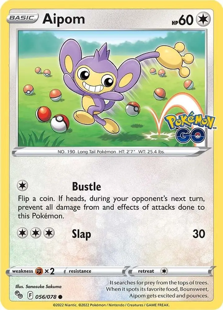 Aipom, Pokémon GO 056/78