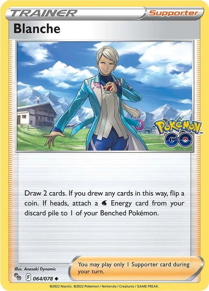 Blanche, Pokémon GO 064/78
