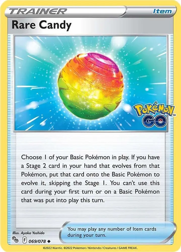 Rare Candy, Pokémon GO 069/78