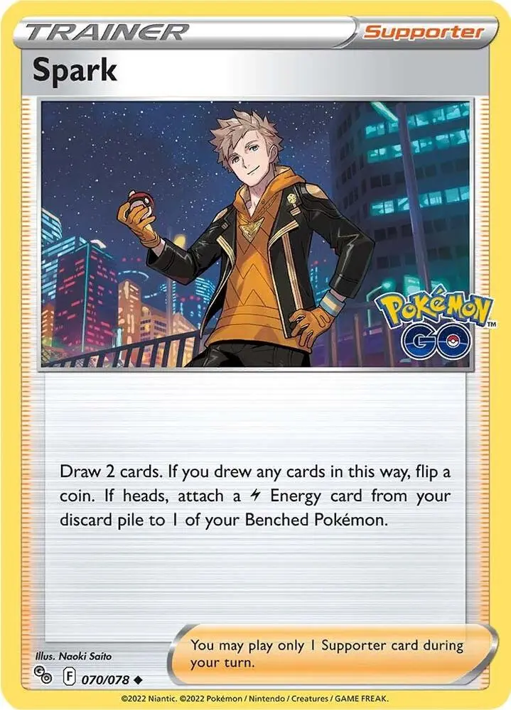 Spark, Pokémon GO 070/78
