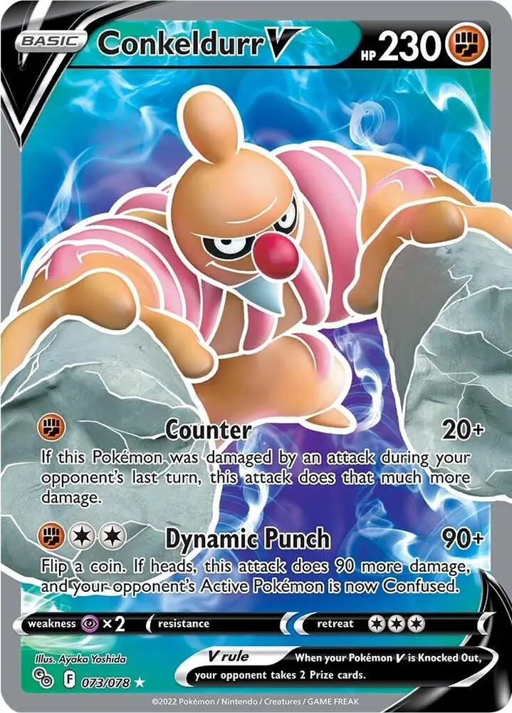 Conkeldurr V, Pokémon GO 073/78