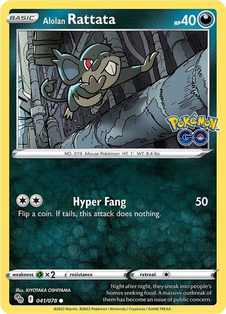 Alolan Rattata, Pokémon GO 041/78