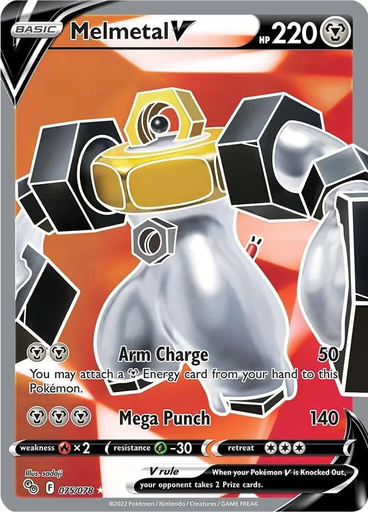 Melmetal V, Pokémon GO 075/78