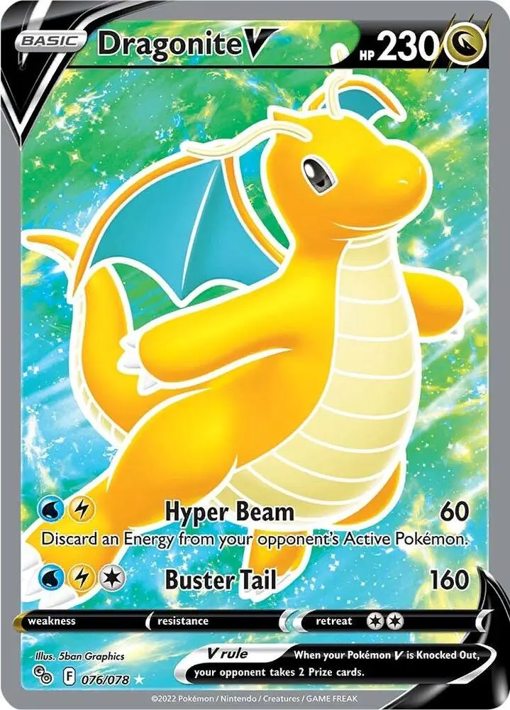 Dragonite V, Pokémon GO 076/78