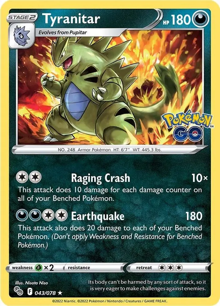 Tyranitar, Pokémon GO 043/78