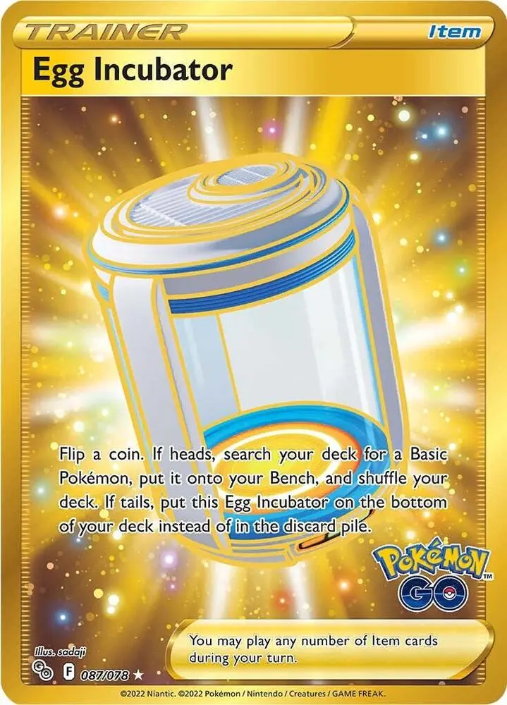 Egg Incubator, Pokémon GO 087/78