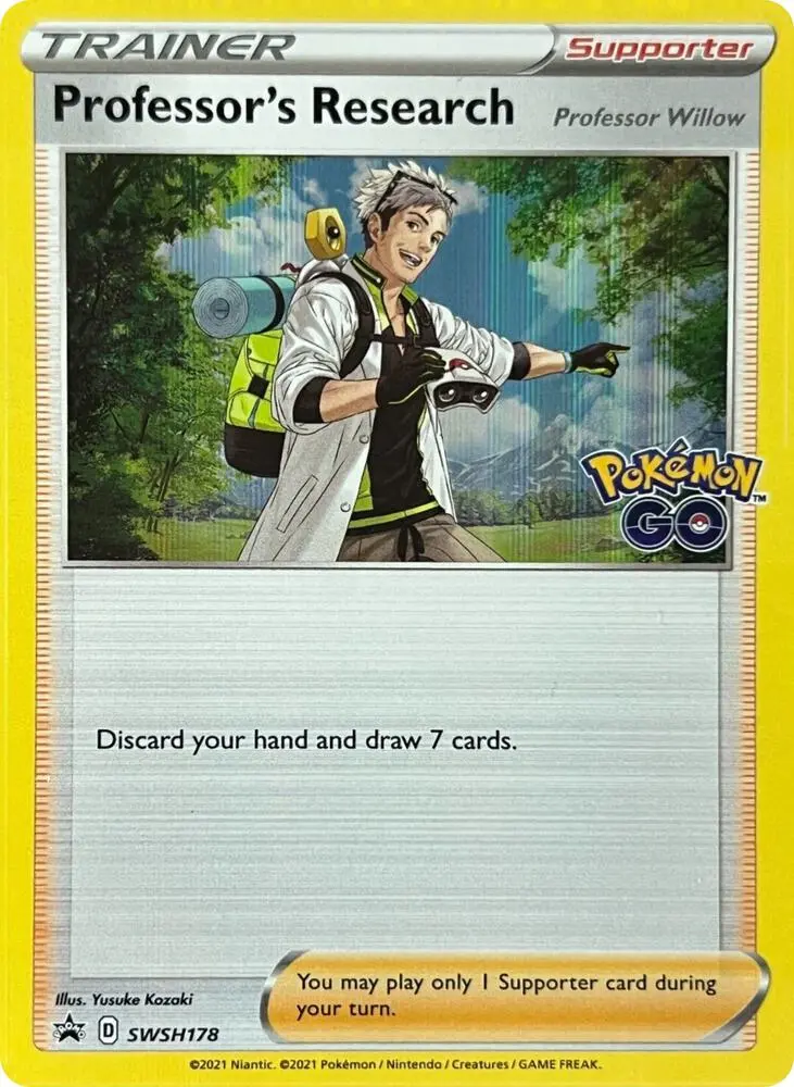 Professor's Research [Professor Willow], SWSH Black Star Promos SWSH178