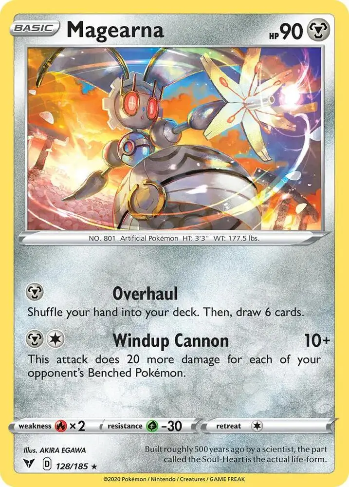 Magearna, Deck Exclusives 128/185
