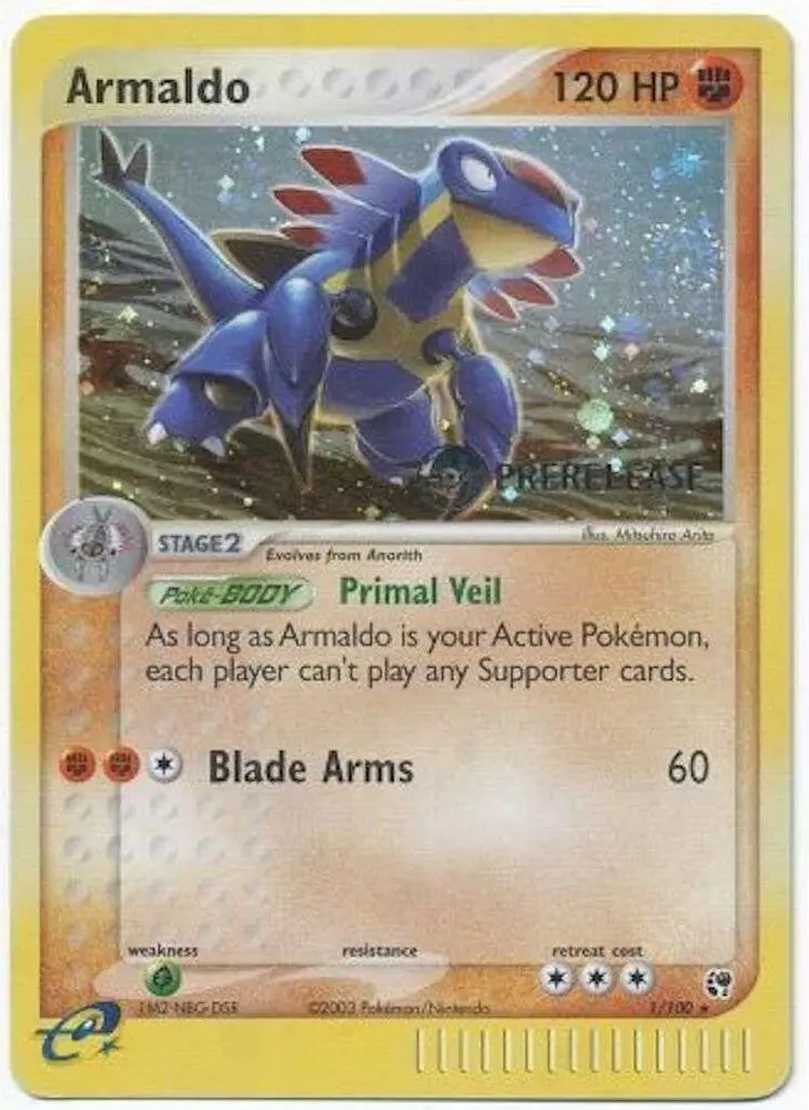 Armaldo, Miscellaneous Cards & Products 001/100