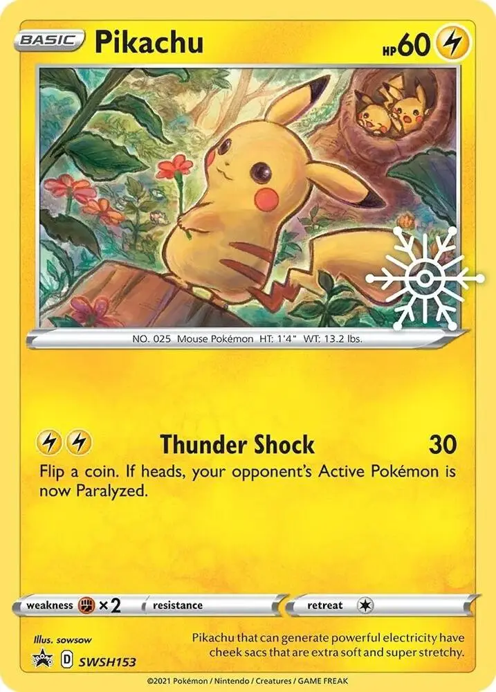 Pikachu, SWSH Black Star Promos SWSH153/307