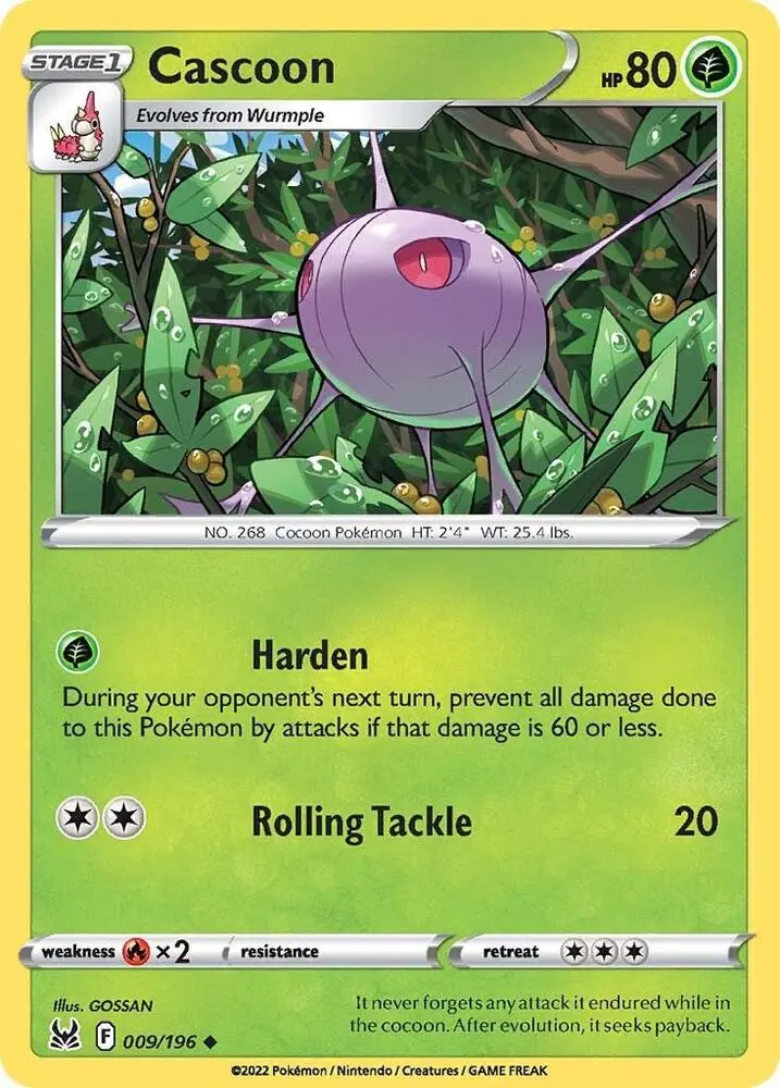 Cascoon, Lost Origin 009/196