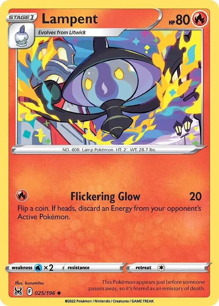 Lampent, Lost Origin 025/196