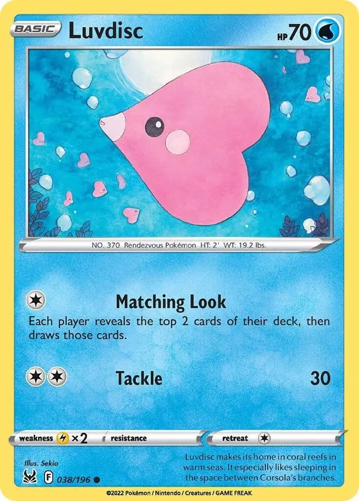 Luvdisc, Lost Origin 038/196