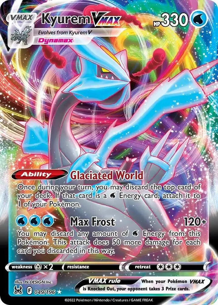 Kyurem VMAX, Lost Origin 049/196