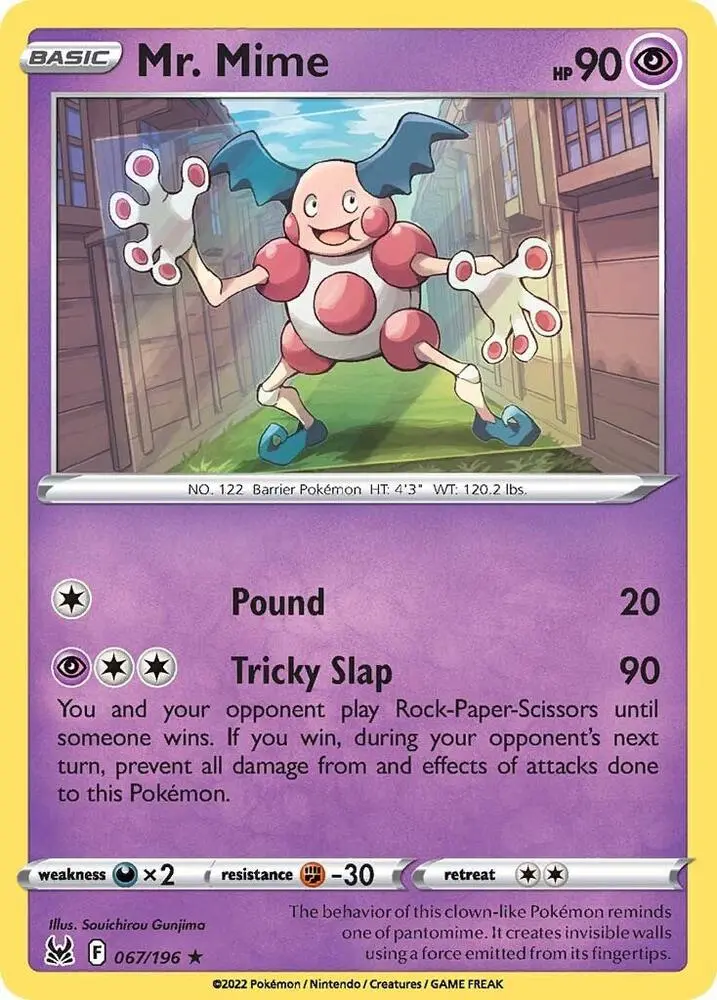 Mr. Mime, Lost Origin 067/196