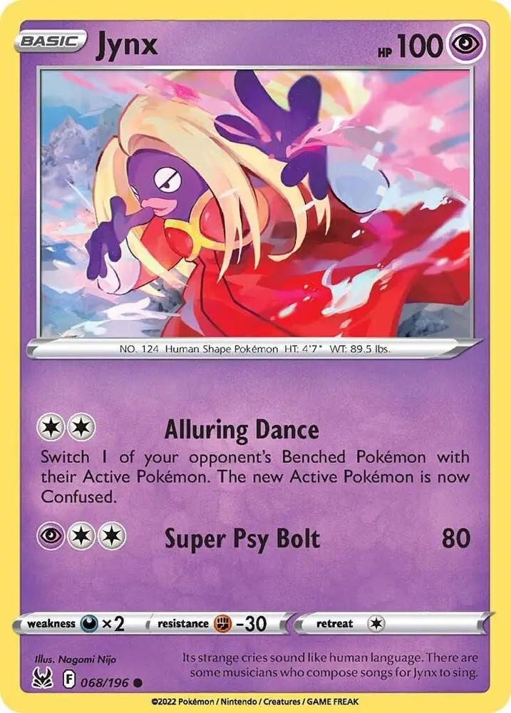 Jynx, Lost Origin 068/196