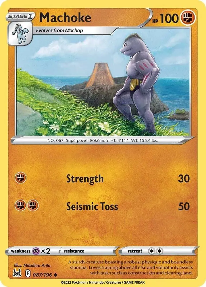 Machoke, Lost Origin 087/196