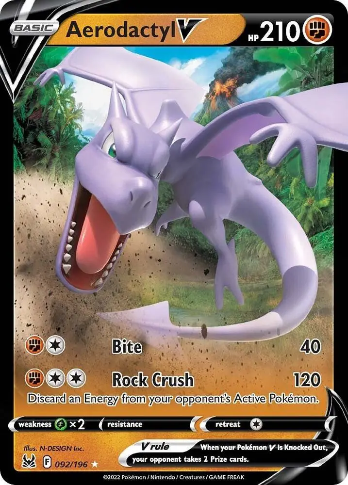 Aerodactyl V, Lost Origin 092/196