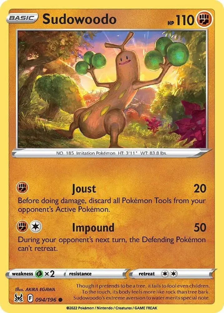 Sudowoodo, Lost Origin 094/196