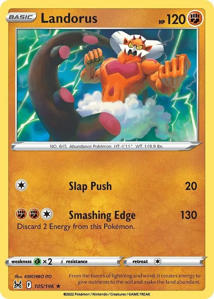 Landorus, Lost Origin 105/196