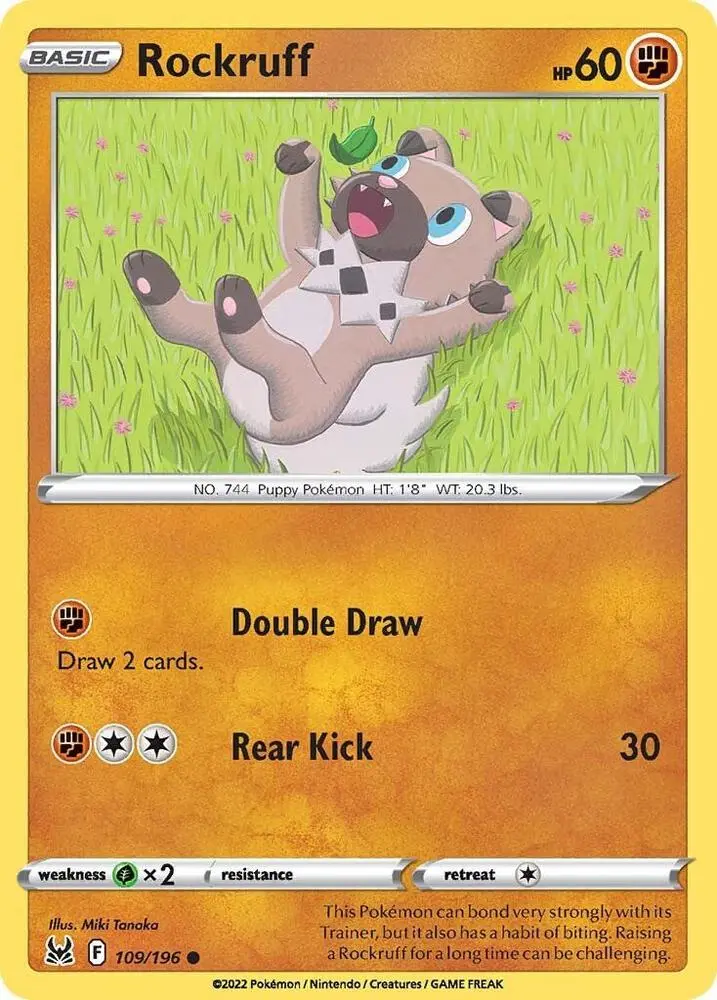 Rockruff, Lost Origin 109/196