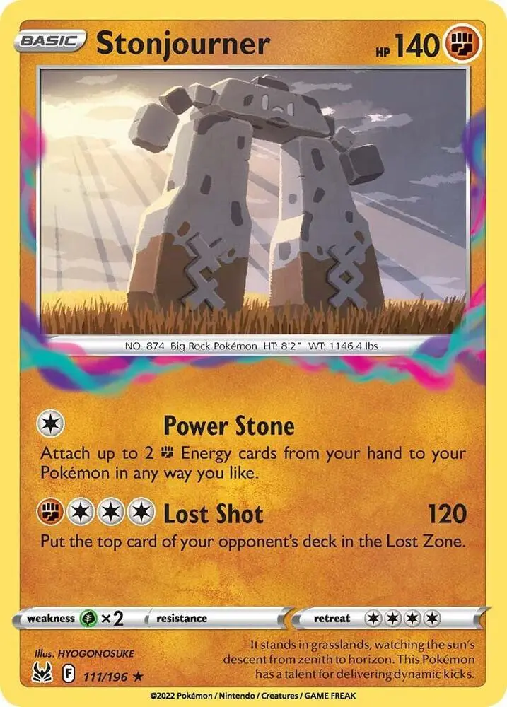 Stonjourner, Lost Origin 111/196