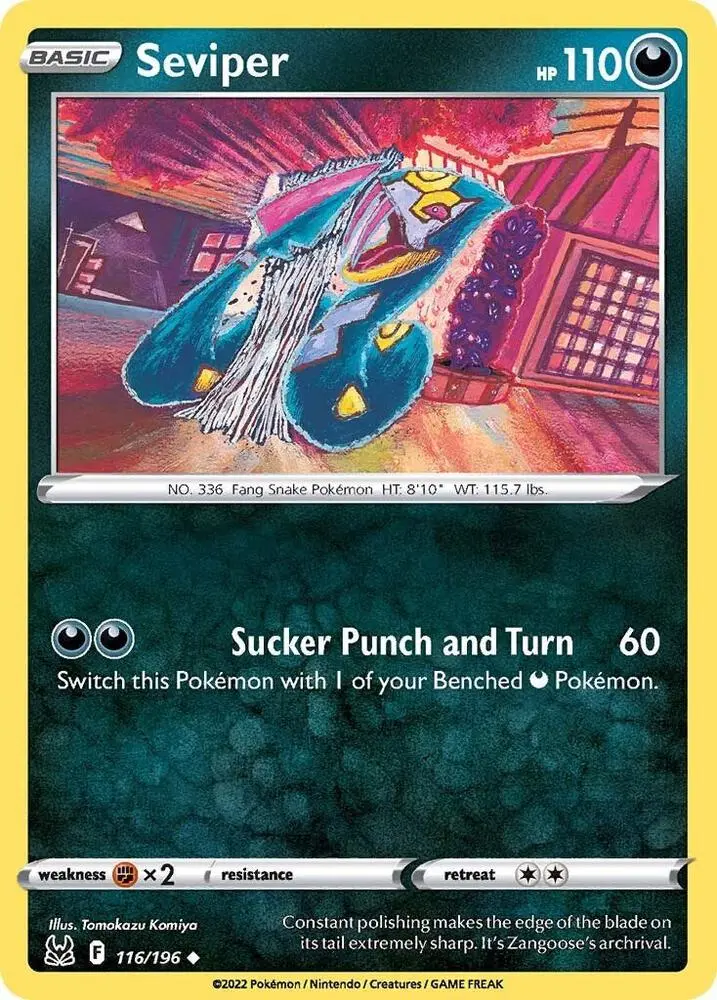 Seviper, Lost Origin 116/196