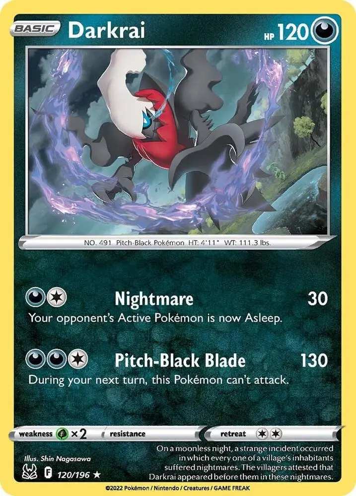 Darkrai, Lost Origin 120/196