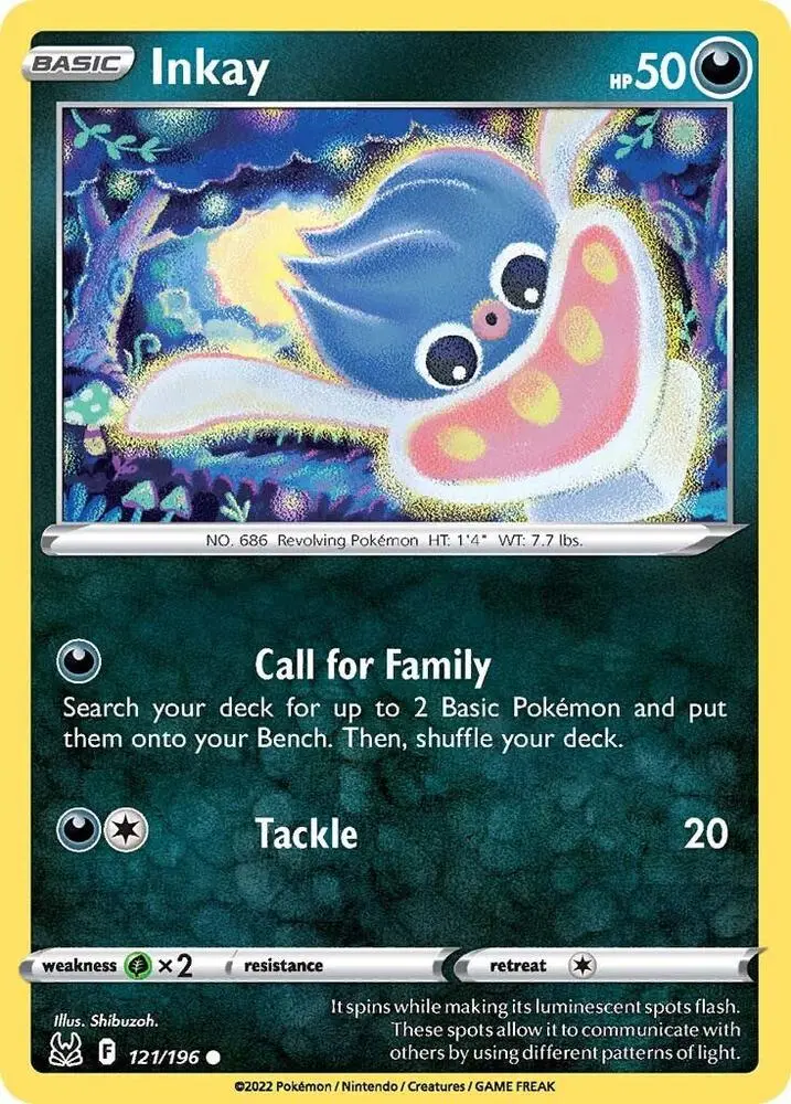 Inkay, Lost Origin 121/196