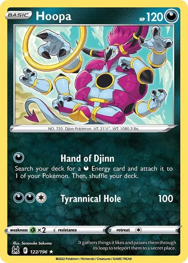 Hoopa, Lost Origin 122/196