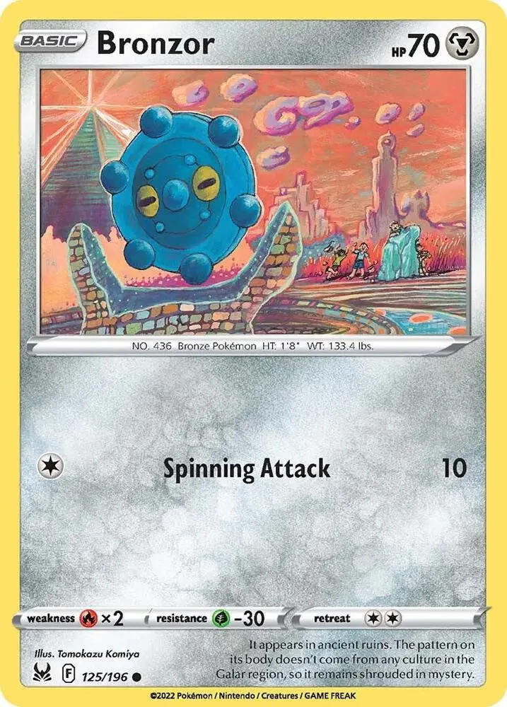 Bronzor, Lost Origin 125/196