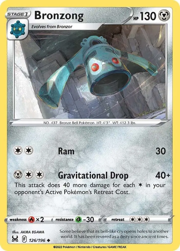 Bronzong, Lost Origin 126/196
