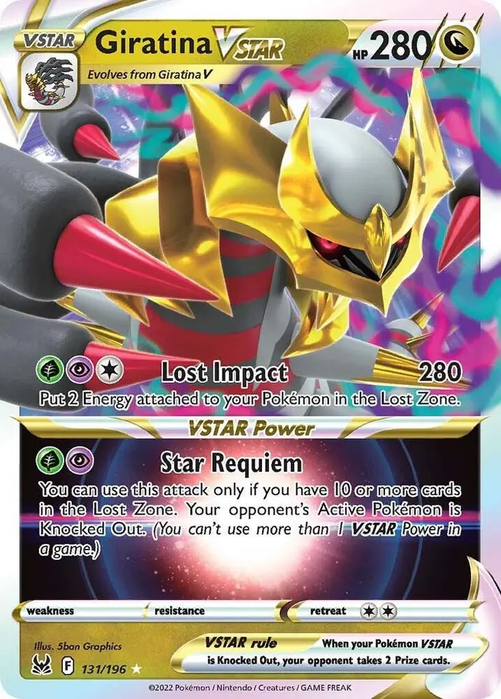 Giratina VSTAR, Lost Origin 131/196