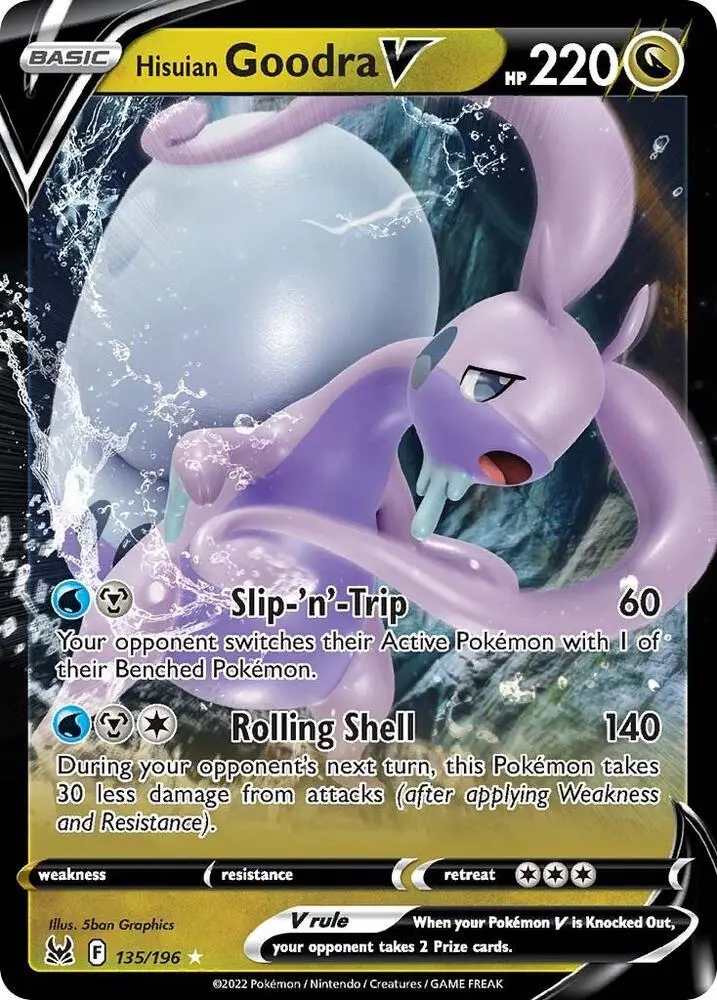 Hisuian Goodra V, Lost Origin 135/196