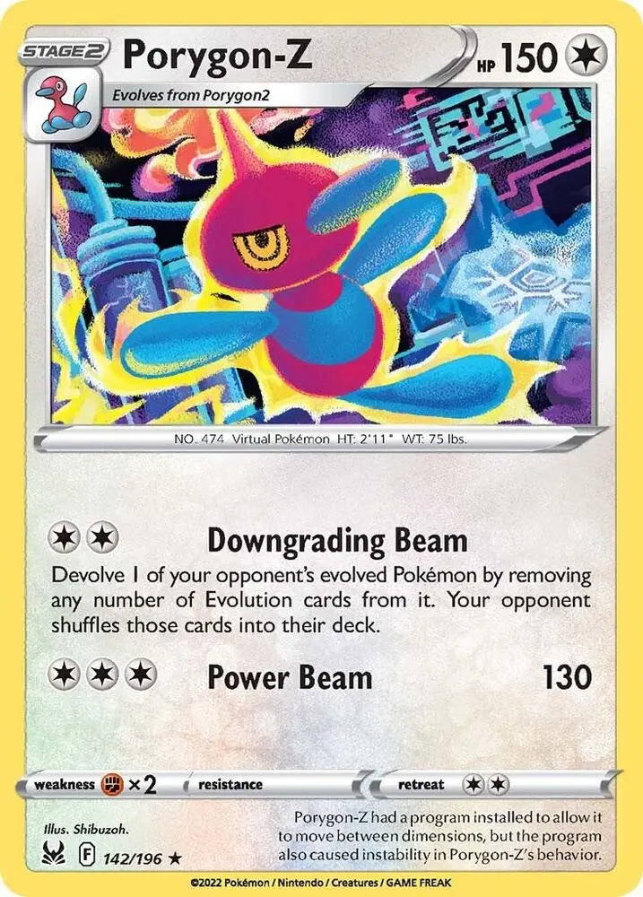 Porygon-Z, Lost Origin 142/196