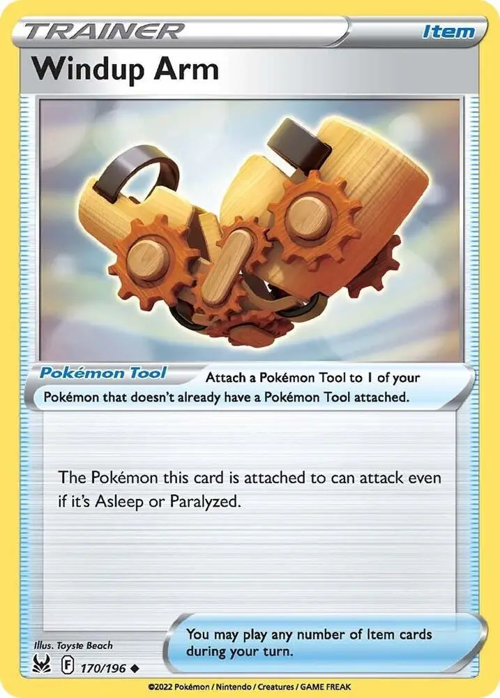 Windup Arm, Lost Origin 170/196