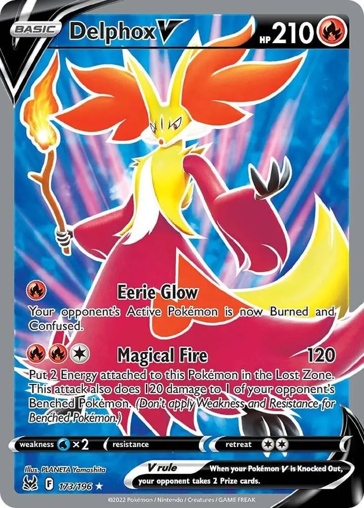 Delphox V, Lost Origin 173/196