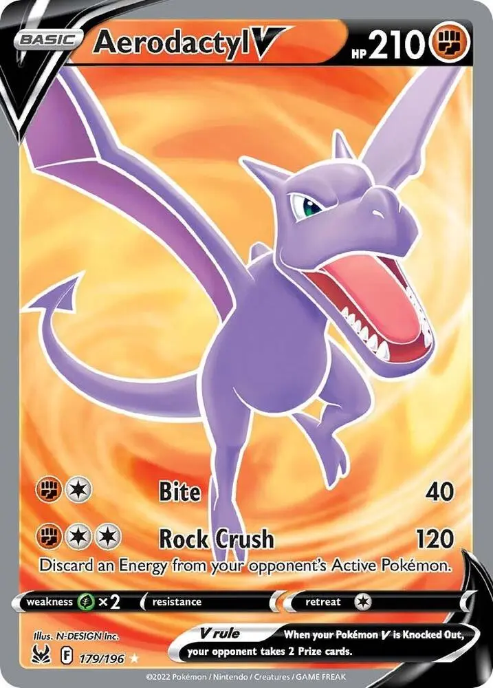 Aerodactyl V, Lost Origin 179/196