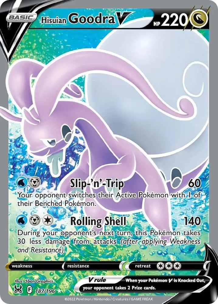 Hisuian Goodra V, Lost Origin 187/196