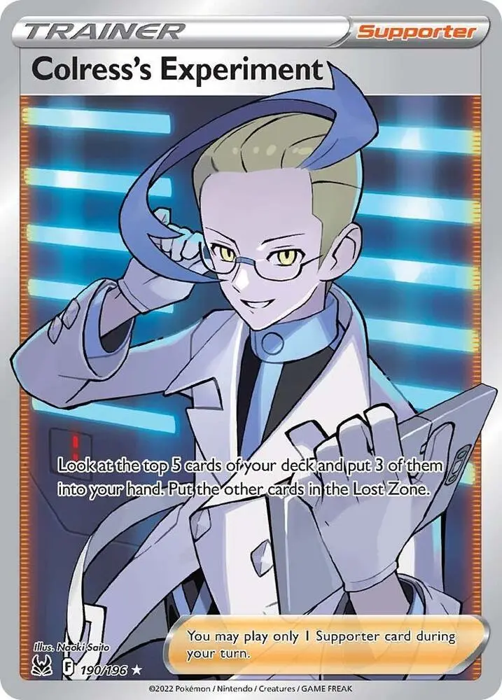 Colress's Experiment, Lost Origin 190/196