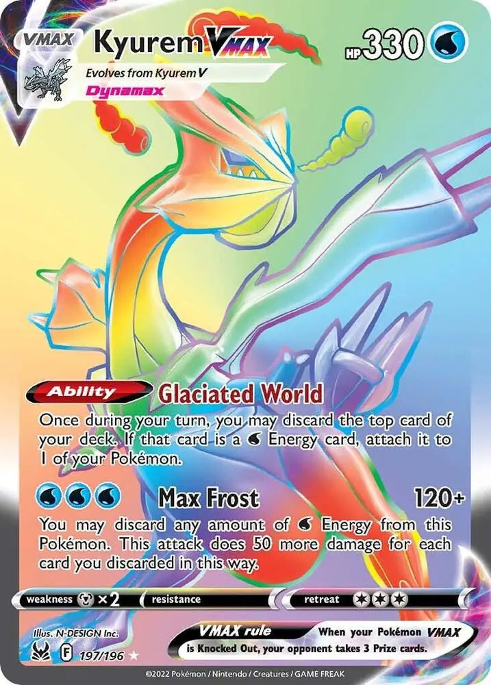 Kyurem VMAX, Lost Origin 197/196