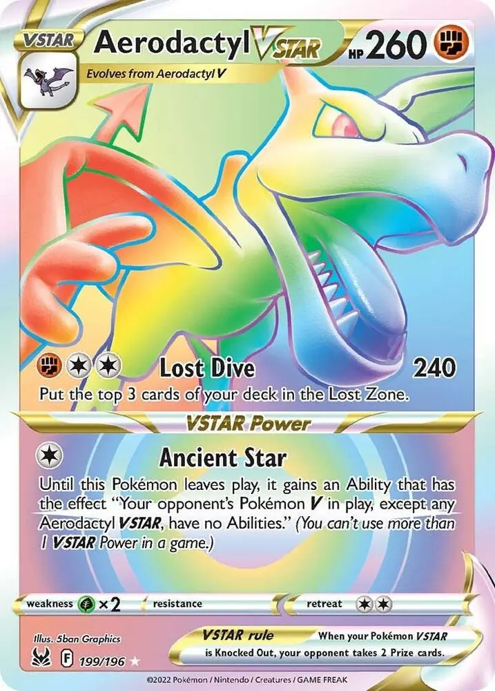 Aerodactyl VSTAR, Lost Origin 199/196