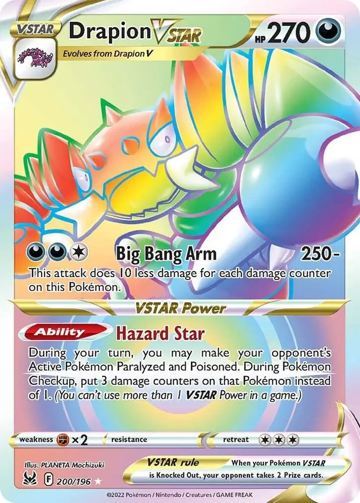 Drapion VSTAR, Lost Origin 200/196