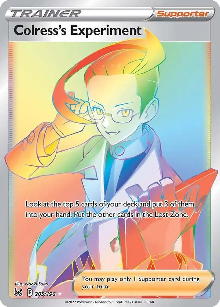 Colress's Experiment, Lost Origin 205/196