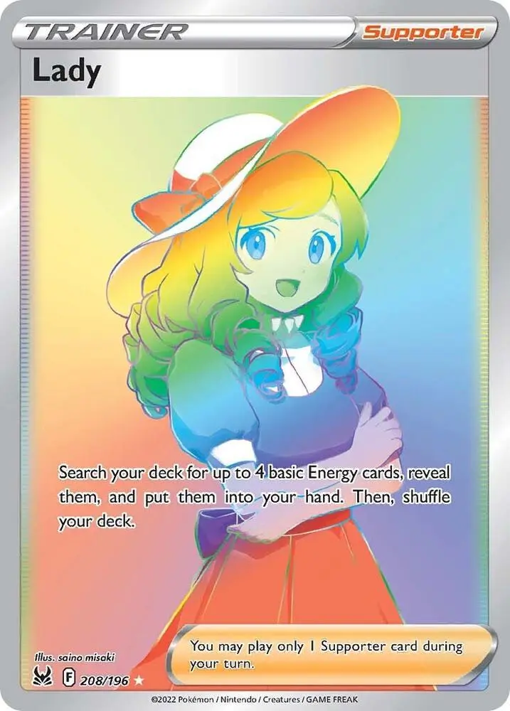 Lady, Lost Origin 208/196
