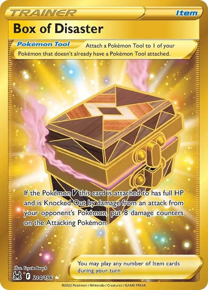 Box of Disaster, Lost Origin 214/196