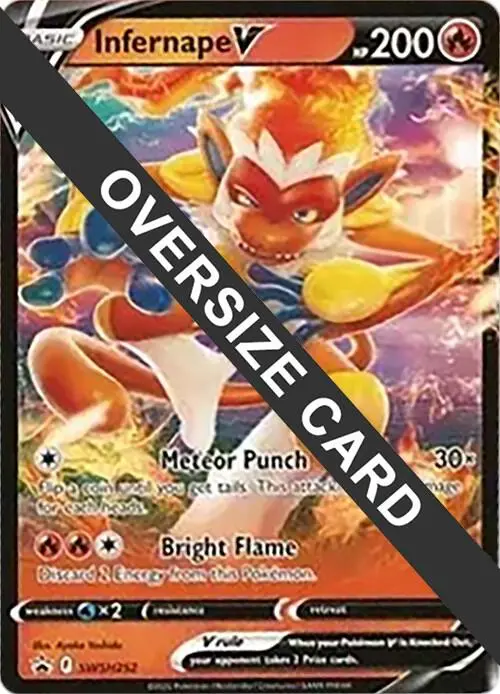 Infernape V, Jumbo cards SWS252